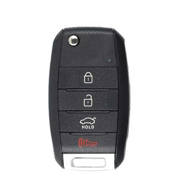 2014-2015 Kia Optima / 4-Button Flip Key / PN: 95430-2T560 / NYODD4TX1306-TFL (AFTERMARKET)