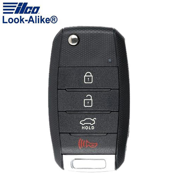 2017 - 2018 Kia Forte / 4-Button Flip Key / PN: 95430-A7200 / OSLOKA-875T (AFTERMARKET)