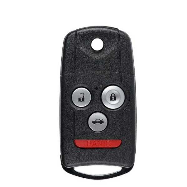 2007-2008 Acura TL / 4-Button Flip Key / PN:  35111-SEP-306 / OUCG8D-439H-A (AFTERMARKET)