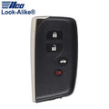 2013-2017 Lexus / 4-Button Smart Key / PN: 89904-50N10 / HYQ14ACX (AFTERMARKET)