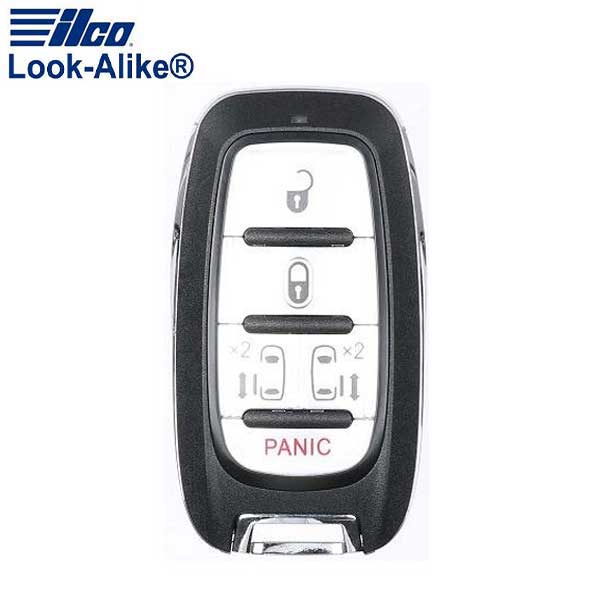 2017-2020 Chrysler Pacifica / Voyager / 5-Button Smart Key / No KeySense / PN: 68241531AC / M3N-97395900 (AFTERMARKET)