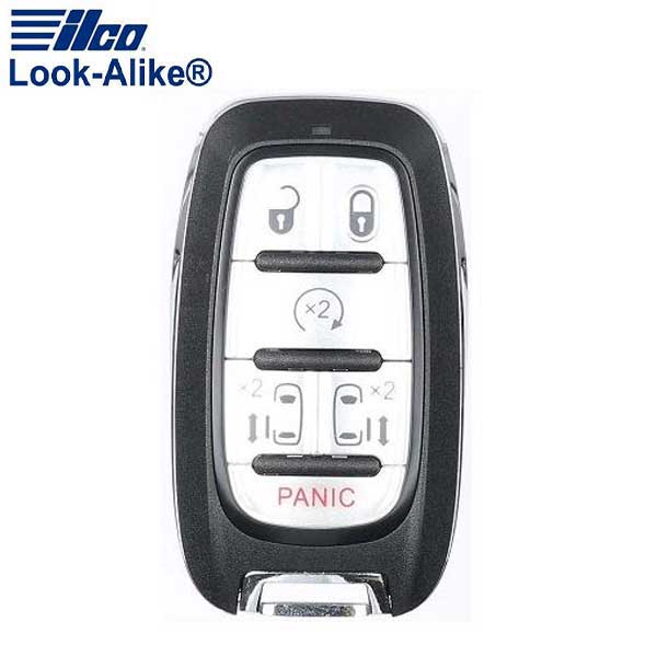 2017-2020 Chrysler Pacifica / Voyager / 6-Button Smart Key / No KeySense / PN: 68217829AC / M3N-97395900 (AFTERMARKET)