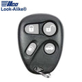 1998-2000 Cadillac / 4-Button Keyless Entry Remote / PN: 25656444 / KOBUT1BT (AFTERMARKET)