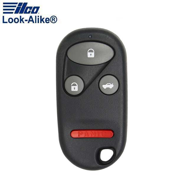 1996-2001 Acura / 4-Button Keyless Entry Remote / PN: 72147-SY8-A03 / A269ZUA108 (AFTERMARKET)