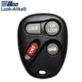 2000-2005 Buick / Cadillac / Oldsmobile / Pontiac / 4-Button Keyless Entry Remote / PN: 25665574 / KOBUT1BT (AFTERMARKET