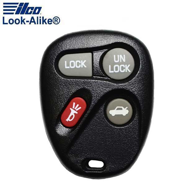 2000-2005 Buick / Cadillac / Oldsmobile / Pontiac / 4-Button Keyless Entry Remote / PN: 25665574 / KOBUT1BT (AFTERMARKET