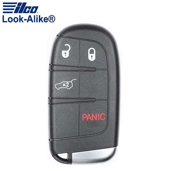 2014-2020 Jeep Grand Cherokee / 4-Button Smart Key / PN: 68143504AB / M3N-40821302 (AFTERMARKET)