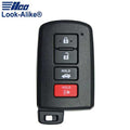 2012-2019 Toyota / 4-Button Smart Key / PN: 89904-06140 / HYQ14FBA (AFTERMARKET)
