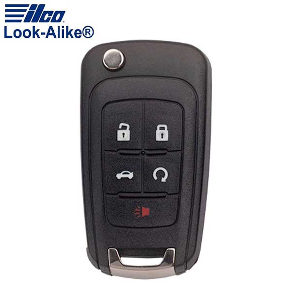 2010-2022 GM / 5-Button Flip Key / PN: 13504199 / OHT01060512 (AFTERMARKET)