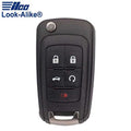 2010-2022 GM / 5-Button Flip Key / PN: 13504199 / OHT01060512 (AFTERMARKET)