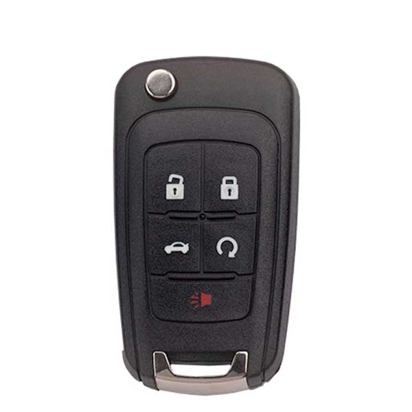 2010-2022 GM / 5-Button Flip Key / PN: 13504199 / OHT01060512 (AFTERMARKET)