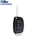 2015-2019 Hyundai Santa Fe / 4-Button Flip Key / PN: 95430-2W110 / TQ8-RKE-4F31 (AFTERMARKET)