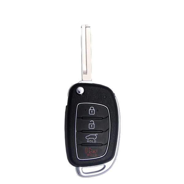 2015-2019 Hyundai Santa Fe / 4-Button Flip Key / PN: 95430-2W110 / TQ8-RKE-4F31 (AFTERMARKET)