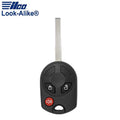 2012-2019 Ford / 3-Button Remote Head Key / PN: 164-R8007 / OUCD6000022 (AFTERMARKET)