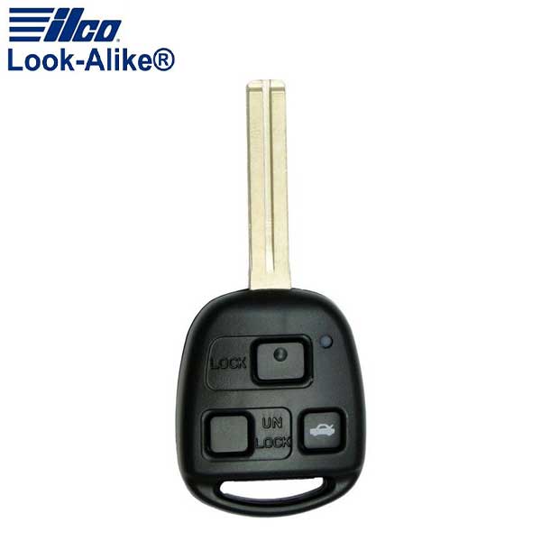 2001-2009 Lexus / 3-Button Remote Head Key / PN: 89070-50660 / HYQ12BBK (AFTERMARKET)