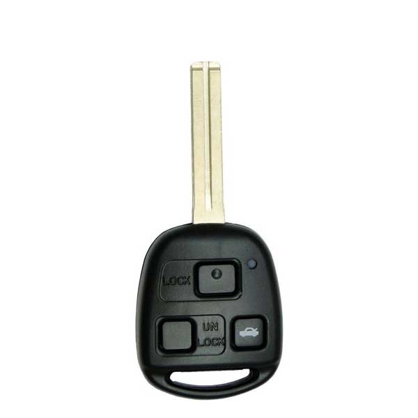 2001-2009 Lexus / 3-Button Remote Head Key / PN: 89070-50660 / HYQ12BBK (AFTERMARKET)
