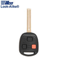 2001-2002 Lexus / 3-Button Remote Head Key / PN: 89070-60081 / HYQ1512V (AFTERMARKET)