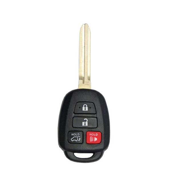 2013-2018 Toyota / 4-Button Remote Head Key / PN: 89070-42D40 / HYQ12BDM (AFTERMARKET)