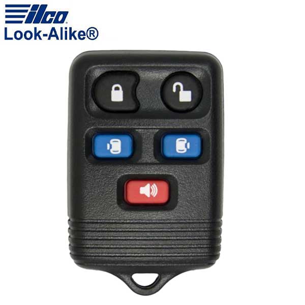 1998-2008 Ford / 5-Button Keyless Entry Remote / PN: XF2T-15K601-AA / CWTWB1U511 (AFTERMARKET)