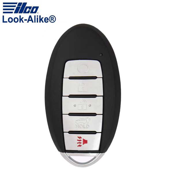 2014-2019 Nissan / 5-Button Smart Key / PN:  285E3-5AA5A / KR5S180144014 (AFTERMARKET)