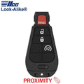 2011-2013 Jeep Grand Cherokee / 4-Button Fobik Key / PN: 56046736 / IYZ-C01C (AFTERMARKET)