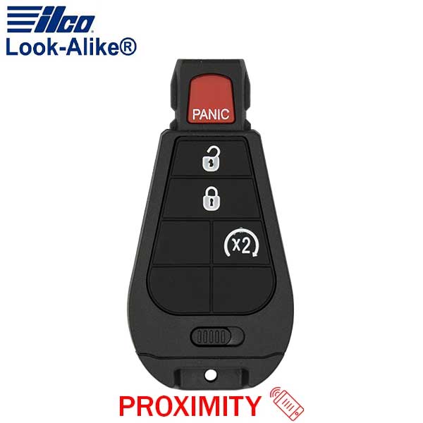2011-2013 Jeep Grand Cherokee / 4-Button Fobik Key / PN: 56046736 / IYZ-C01C (AFTERMARKET)