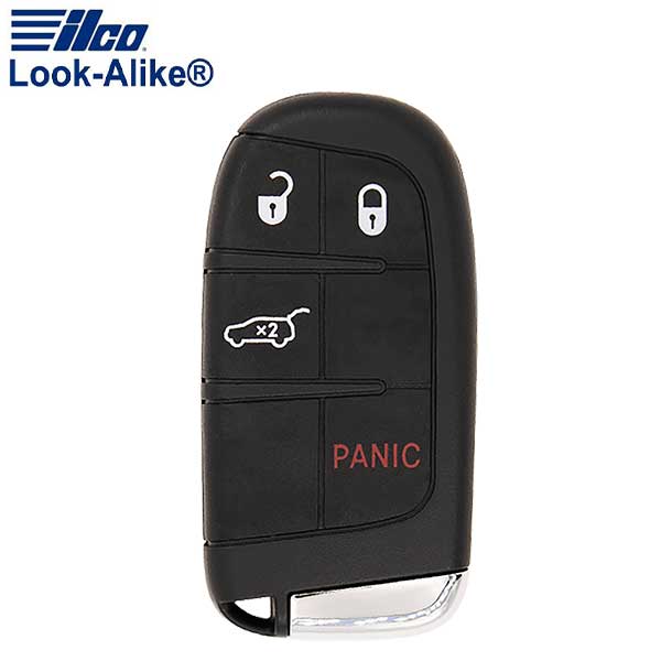 2017-2021 Jeep Compass / 4-Button Smart Key / PN: 68250341 / M3N-40821302 (AFTERMARKET)