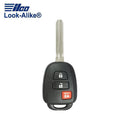 2012-2016 Toyota Prius / 3-Button Remote Head Key / PN: 89070-52F50 / HYQ12BDM (AFTERMARKET)