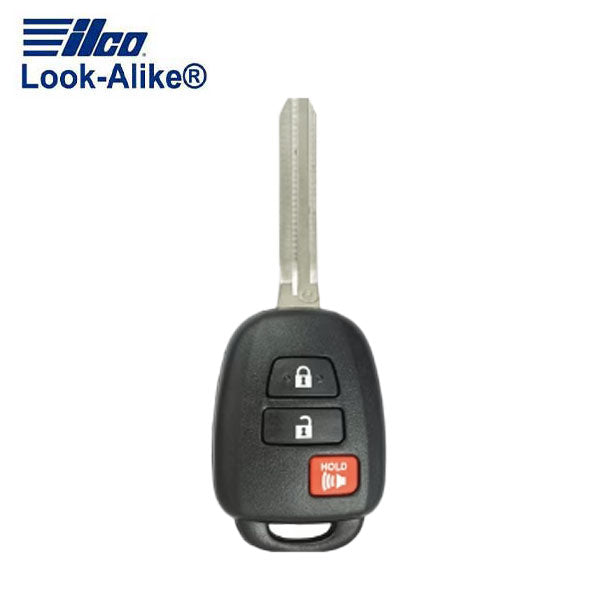2012-2016 Toyota Prius / 3-Button Remote Head Key / PN: 89070-52F50 / HYQ12BDM (AFTERMARKET)