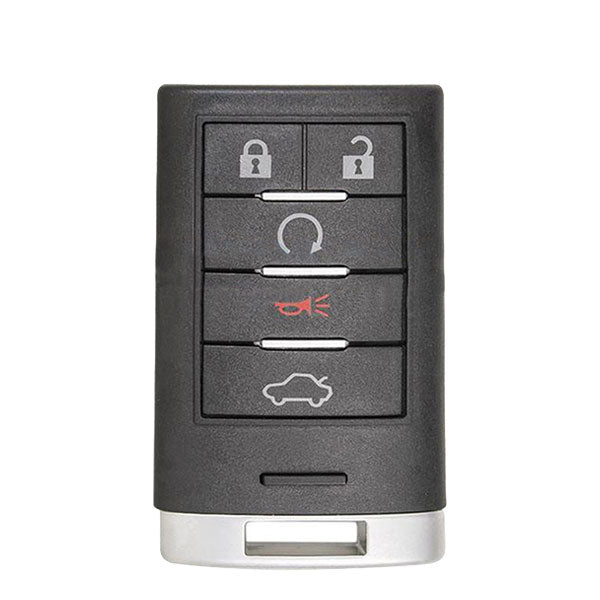 2008-2015 Cadillac CTC STS / 5-Button Smart Key / PN: 25943676 / M3N5WY7777A (AFTERMARKET)