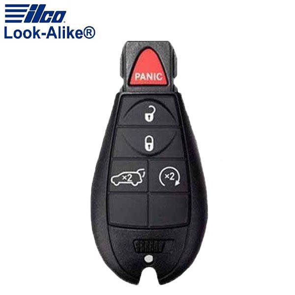 2009-2013 Jeep Grand Cherokee / 5-Button Smart Key / PN: 56046735AH / IYZ-C01C (AFTERMARKET)