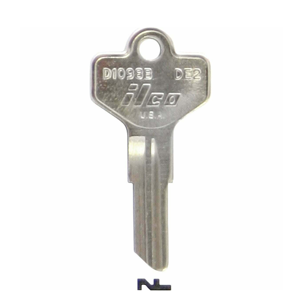 Ilco - ILCO-D1098B-DE2 Key Blank - 5 Pin or Disc