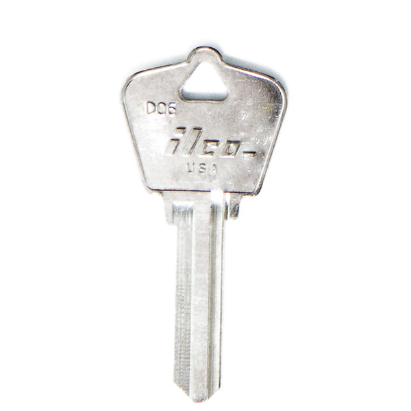 Ilco - DO6 DL Key Blank - 6 Pin or Disc
