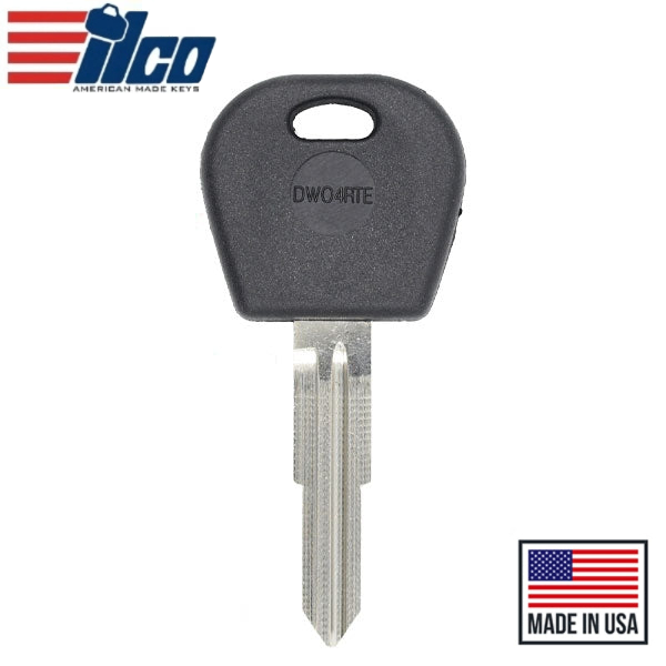 2004-2011 Chevrolet, Pontiac - DW04RT33 - Transponder Key - (MEGAMOS ID 48)