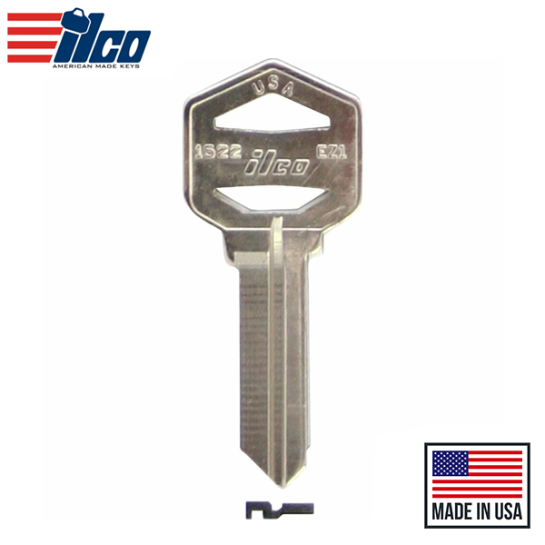 Ilco - EZ1-KW1 FITS SOME IMPORTS Key Blank
