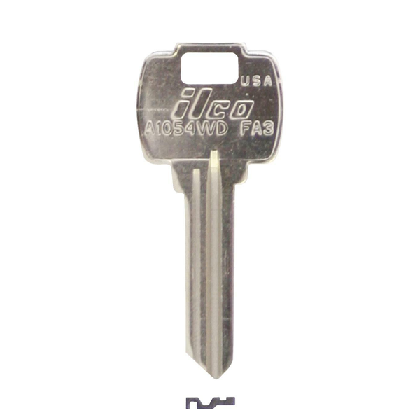 Ilco - FA3-BR FALCON Key Blank - 6 Pin or Disc