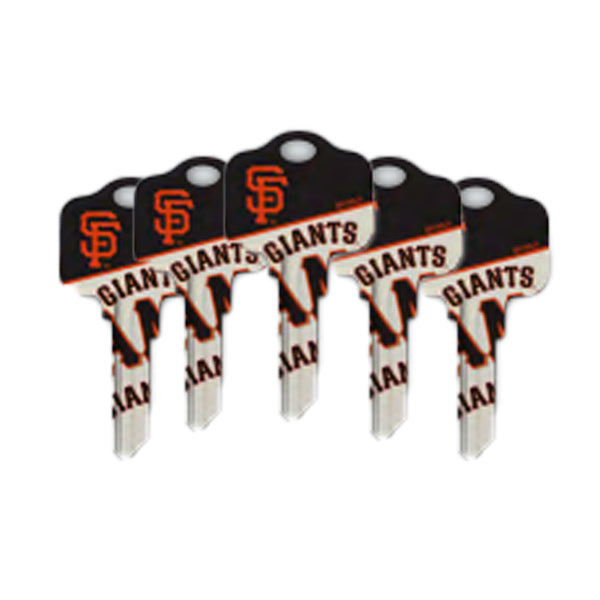Ilco - MLB TeamKeys - Key Blank - San Francisco Giants - SC1 (5 Pack)