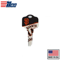Ilco - MLB TeamKeys - Key Blank - San Francisco Giants - SC1 (5 Pack)