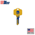 Ilco - NBA TeamKeys - Key Blank - Golden State Warriors - SC1 (5 Pack)
