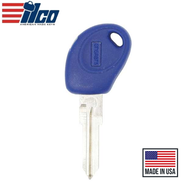 1995-2001 Fiat - GT15RBT2/5 - Transponder Key