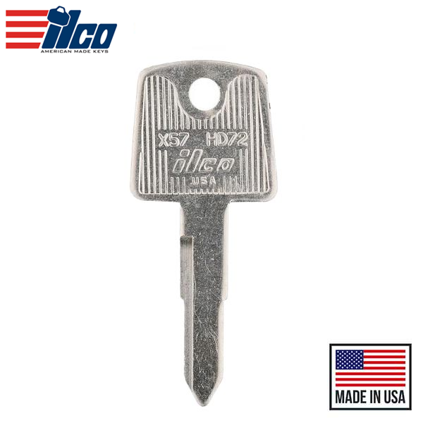 Ilco - HD72 / X57 - Honda - Motorcycle / ATV Key Blank