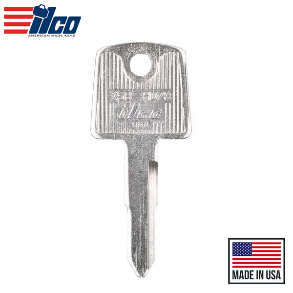 Ilco - HD73 / X58 - Honda - Motorcycle / ATV Key Blank