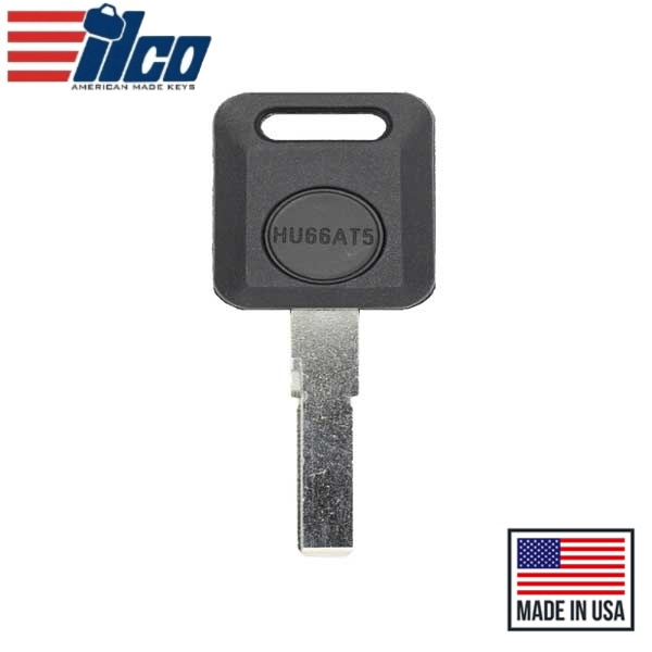 1996-2001 Audi / Skoda - HU66AT5 - Transponder Key - (MEGAMOS ID 13)