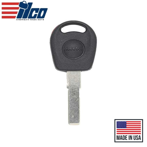 2000-2005 VW - HU66T28 - Transponder Key - (MEGAMOS ID 48)