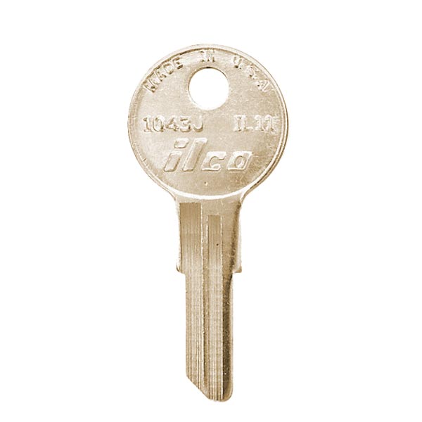 Ilco - IL11-BR ILLINOIS LOCK Key Blank - 4 Pin or Disc