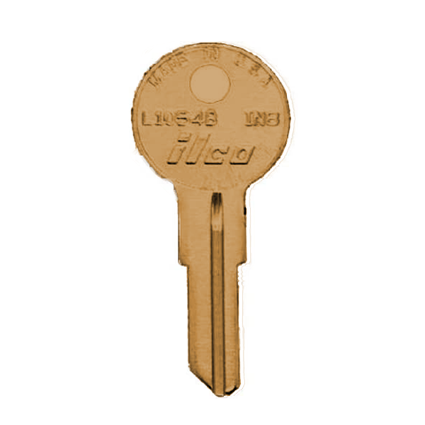Ilco - IN8-BR - Key Blank - 4 Pin or Disc