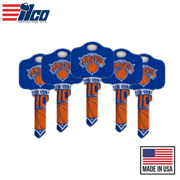 Ilco - NBA TeamKeys - Key Blank - New York Knicks - KW1 (5 Pack)