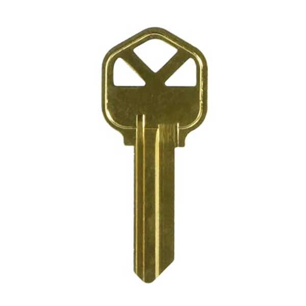 Ilco - KW1-BR KWIKSET Key Blank - 250 Pack