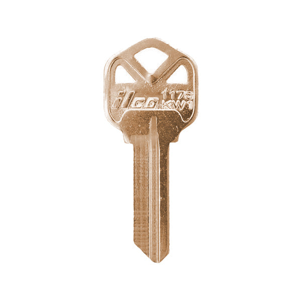 Ilco - KW1-BR Kwikset Key Blank