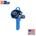 Ilco - NFL TeamKeys - Helmet Edition - Key Blank - Tennessee Titans - KW1 (5 Pack)